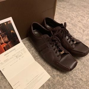 Louis Vuitton men’s leather sneakers
